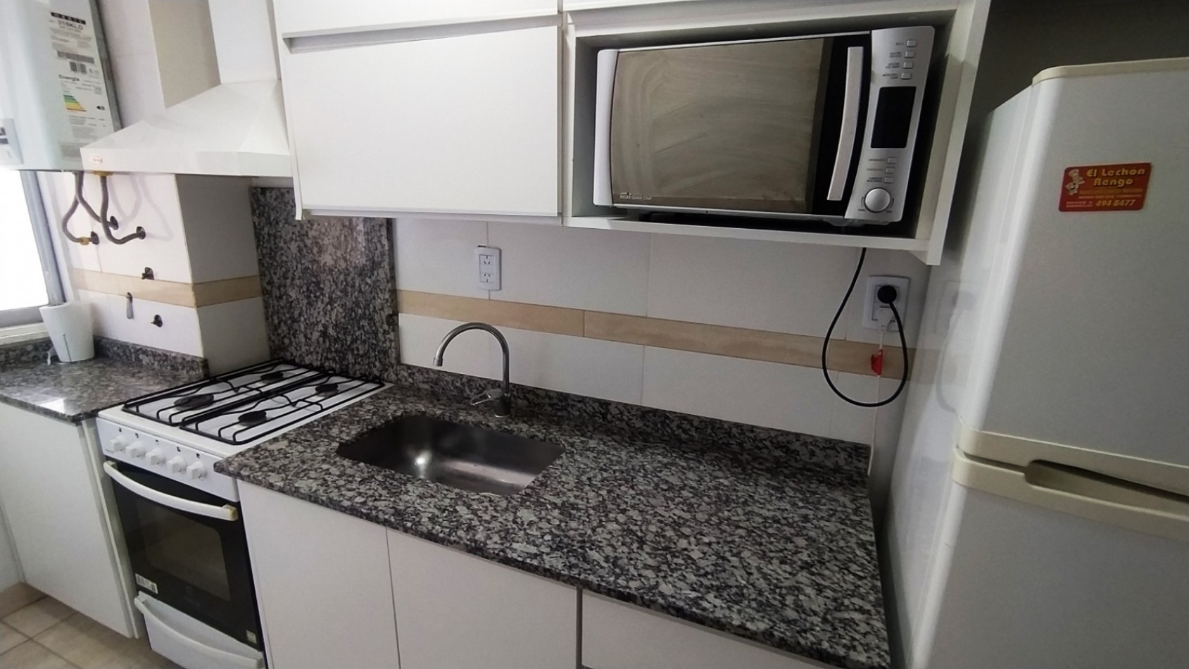 Venta departamento 2 ambientes con balcon y cochera en zona Plaza Colon 