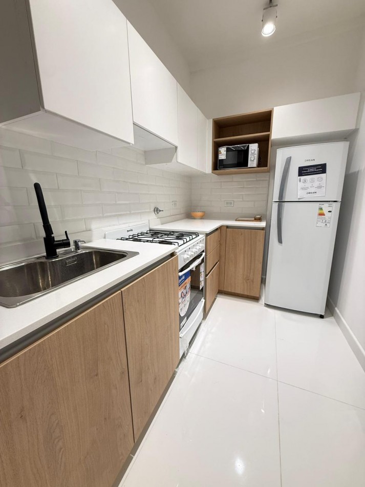 Venta departamento 3 ambientes con patio en zona terminal vieja