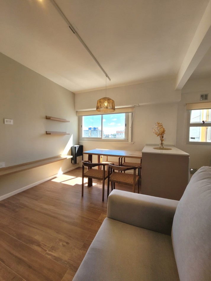 Venta departamento 2 ambientes reciclado en zona terminal vieja