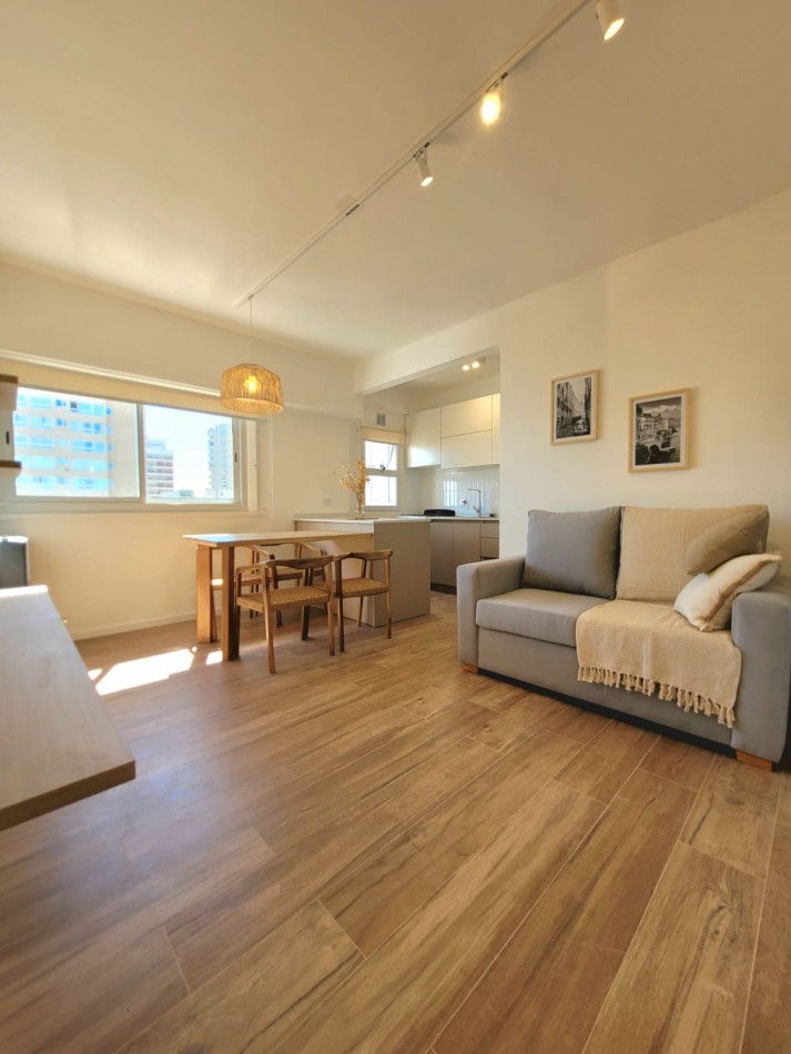 Venta departamento 2 ambientes reciclado en zona terminal vieja