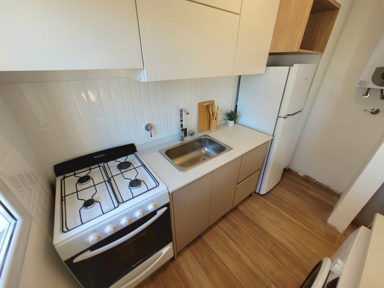 Venta departamento 2 ambientes reciclado en zona terminal vieja