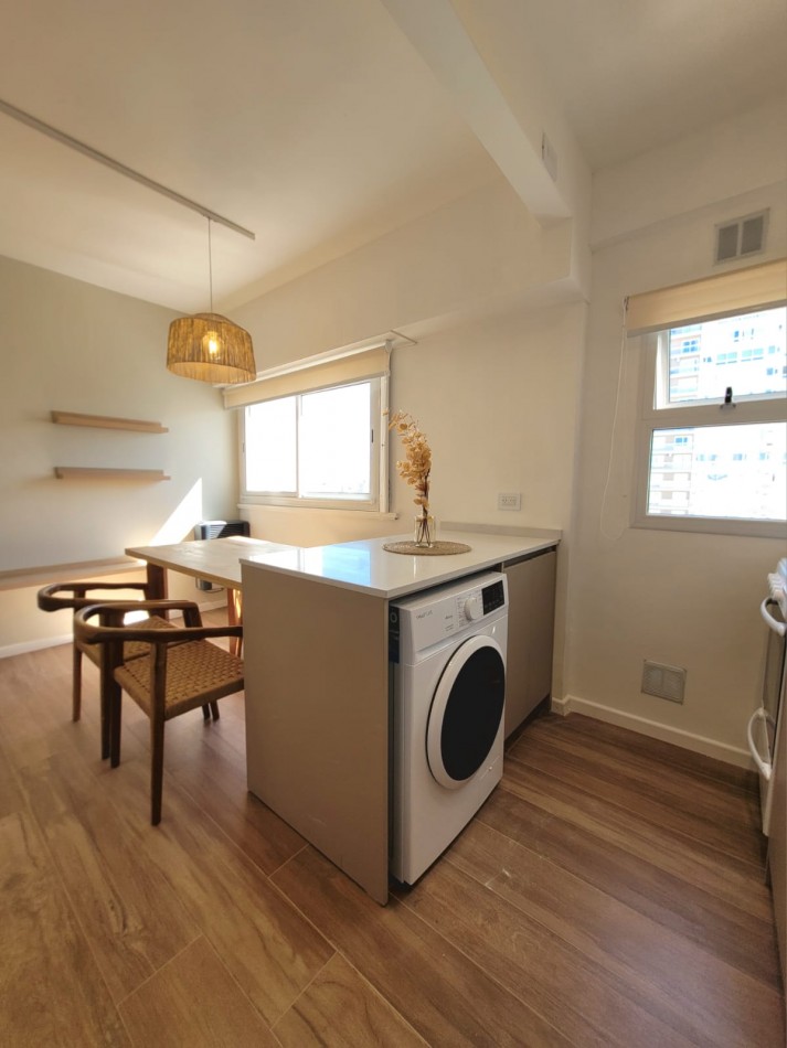 Venta departamento 2 ambientes reciclado en zona terminal vieja