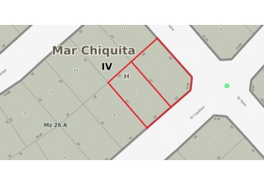 Venta de 2 Lotes en La Caleta. Oportunidad.